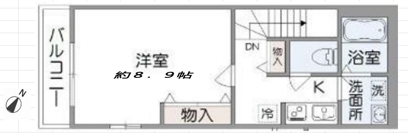 メゾンボヌールの間取り