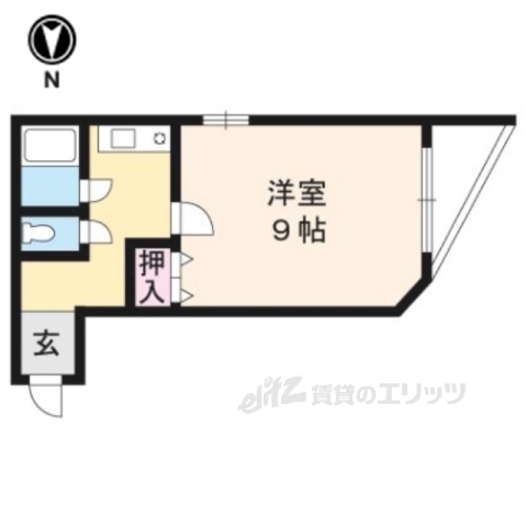 アルフィルク北山の間取り