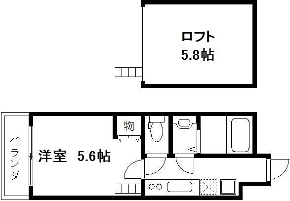 ロフティ智恵光院南の間取り