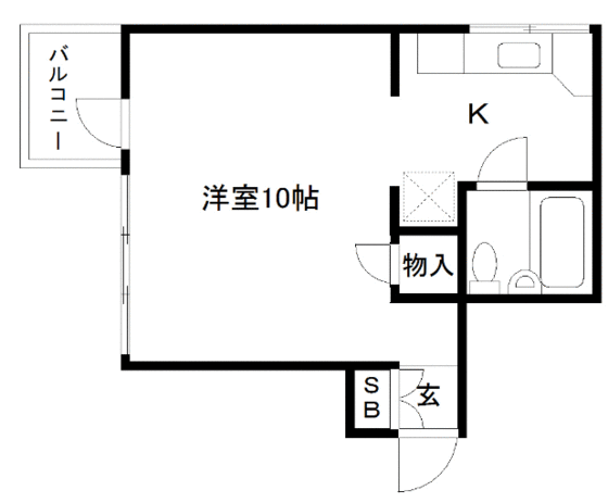 上通センタービルの間取り