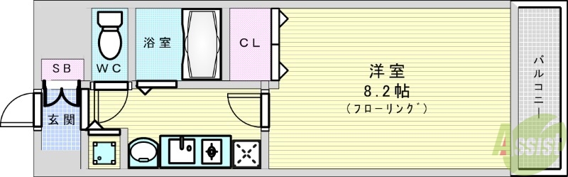 パークサイド千里の間取り