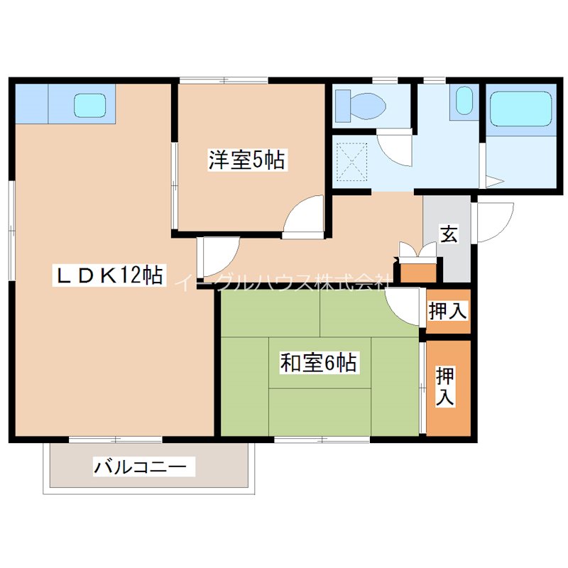 アルブル510　C棟の間取り