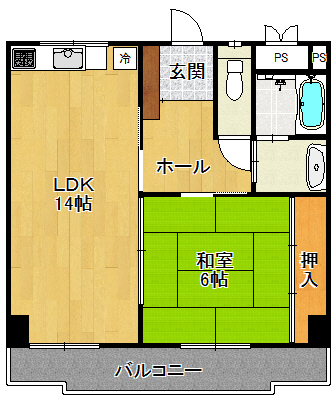 グレード山中１の間取り