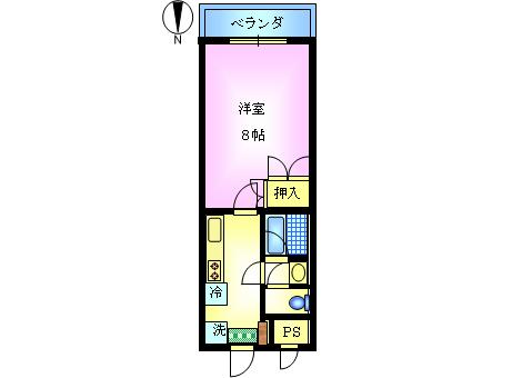 イーグル小杉の間取り