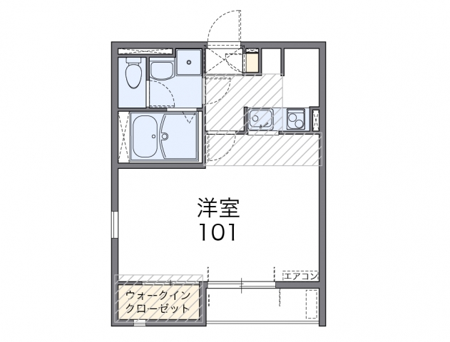 ドミールIIの間取り