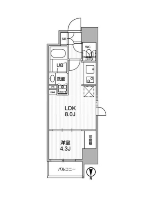 ｎｉｄｏ　ＫＡＭＡＴＡの間取り