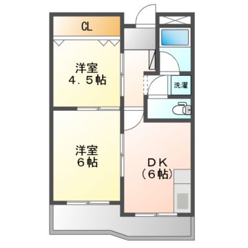 リバーパークアイワの間取り