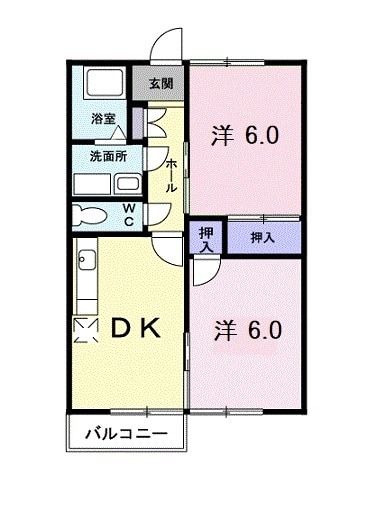 ニューシティー２３の間取り