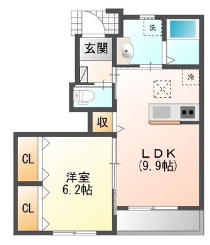 ウエストヒルズの間取り