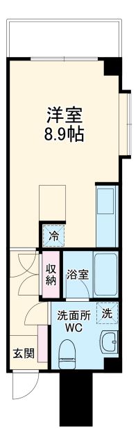 千葉県習志野市津田沼３（マンション）の賃貸物件の間取り