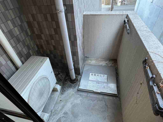 バルコニー　別号室写真です