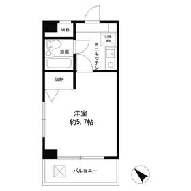 間取り図　※写真は同タイプ住戸です。