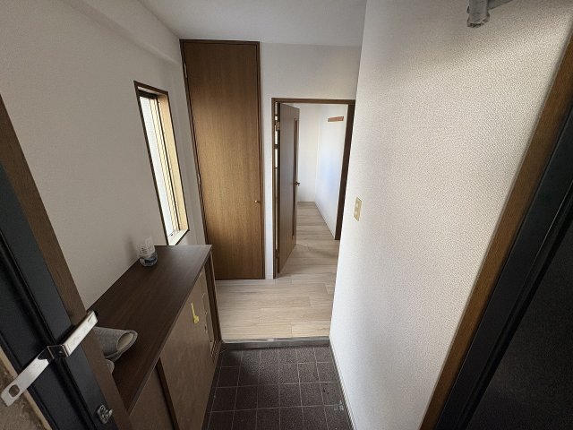 玄関　明るい玄関です