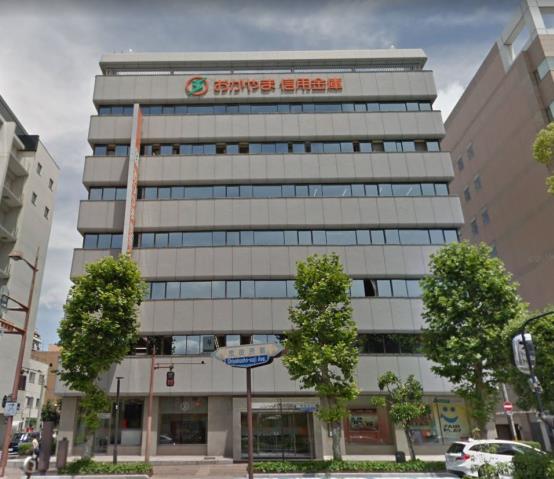 銀行　おかやま信用金庫本店（銀行）まで432m