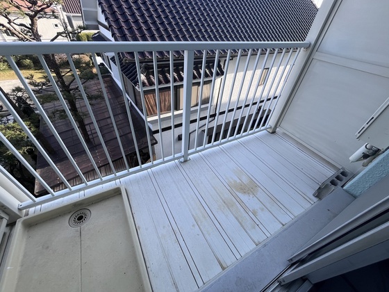バルコニー　※別部屋の写真です