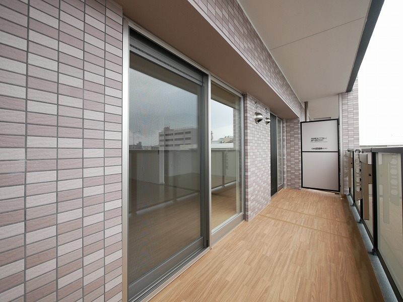 バルコニー　写真は別の部屋です。