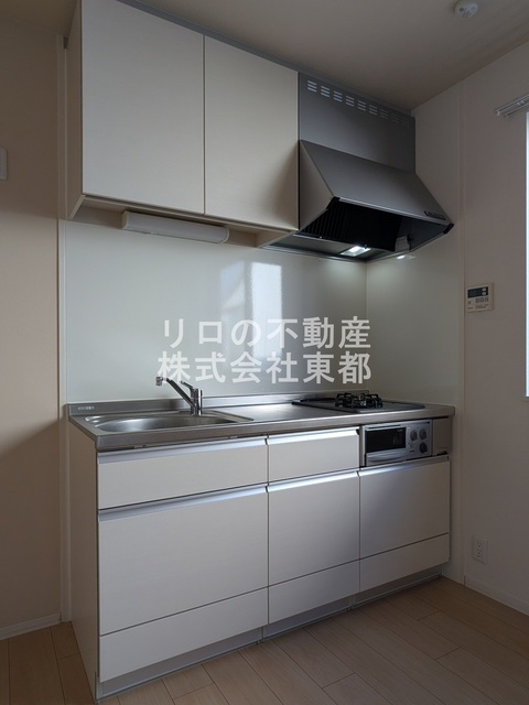 キッチン　上下収納豊富な調理スペース！使い勝手の良いキッチンです♪