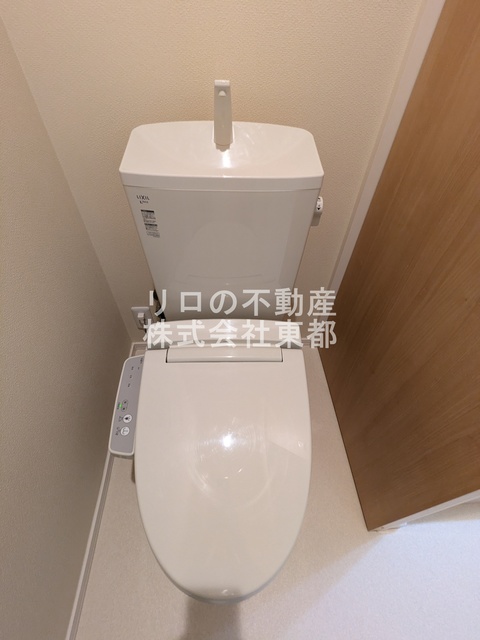トイレ　洗浄便座付です！
