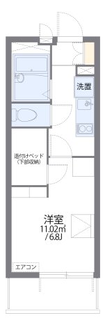 レオパレス千林の間取り写真