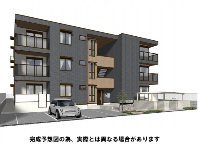 建物外観　完成パース