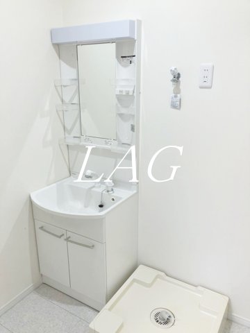 洗面設備　洗面台です。