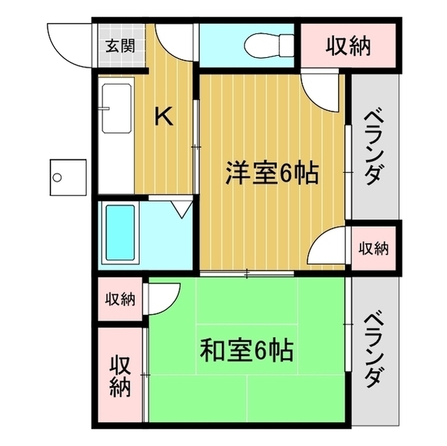 東秀レジデンスの間取り写真