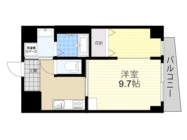 京阪本線 枚方市駅 徒歩12分 4階建 築11年の間取り写真