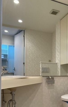 洗面設備　同タイプ別部屋のお写真です