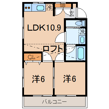 カーサマリン湯河原の間取り