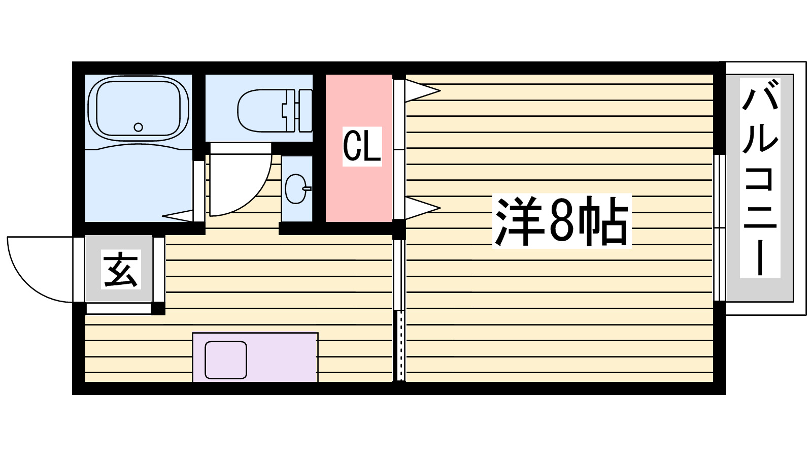 プレミール宮前の間取り