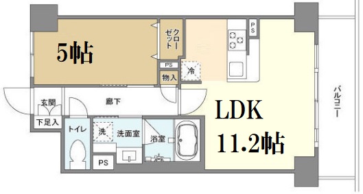 コンフォリア西宮の間取り