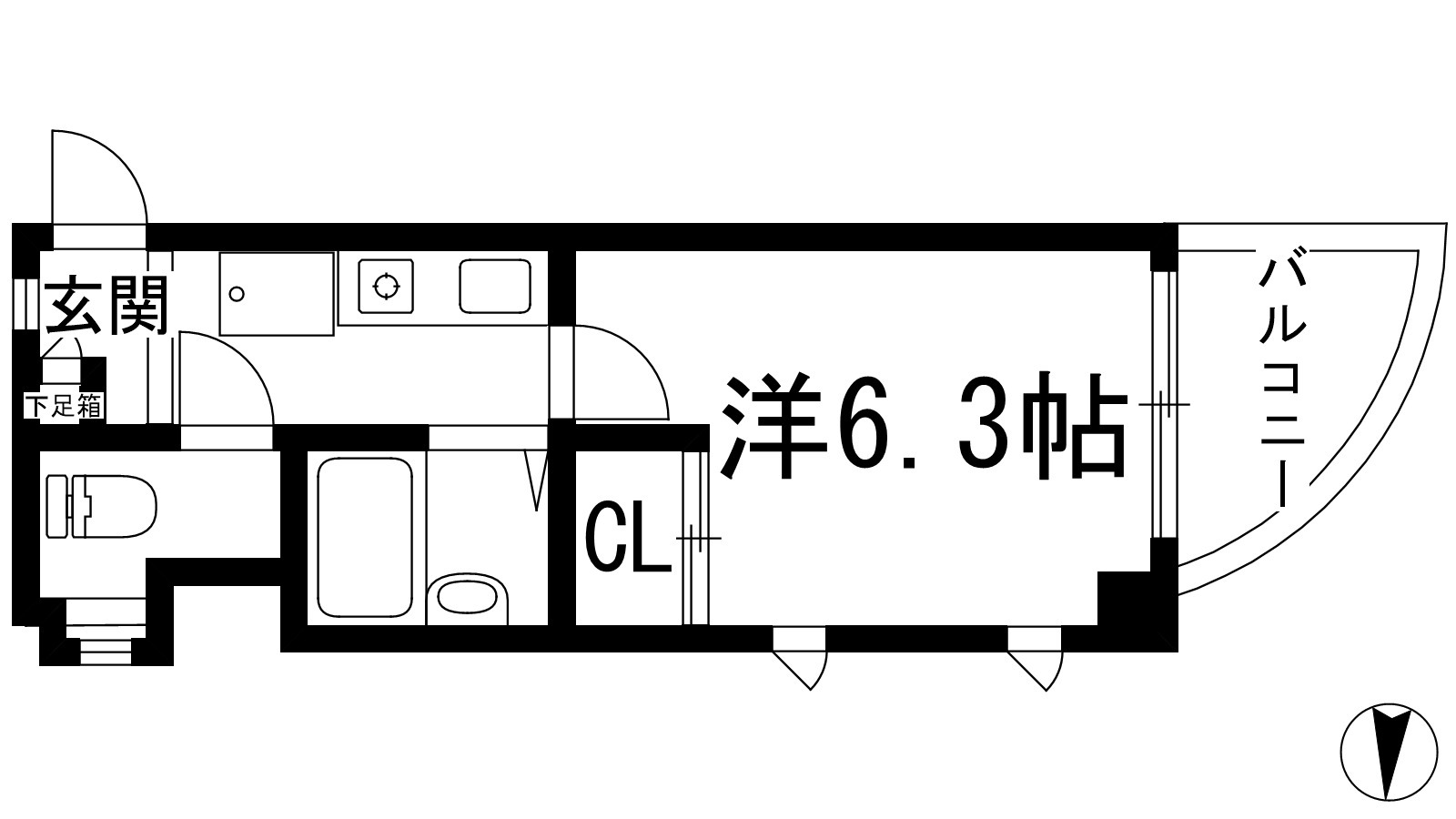 西宮SKYハイツの間取り