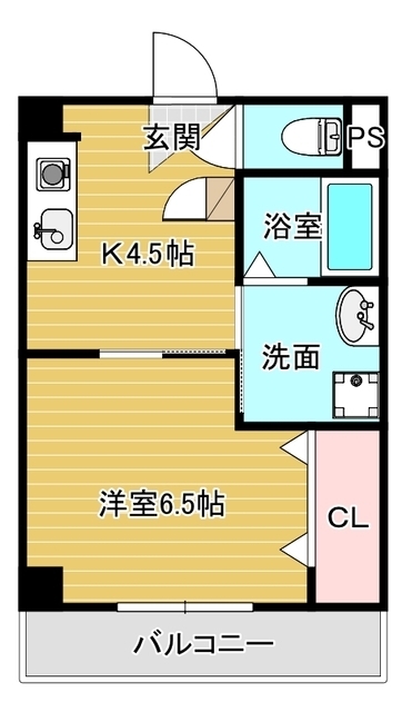 パールホームズ稗田の間取り