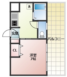 パレス西江井ヶ島_間取り_0