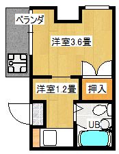 春日市春日公園のマンションの間取り