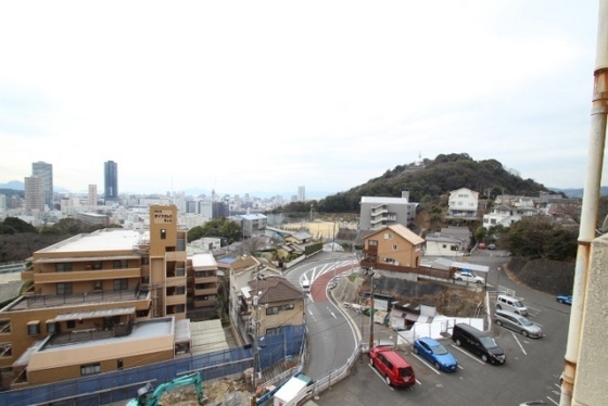 【広島市東区山根町のマンションの眺望】