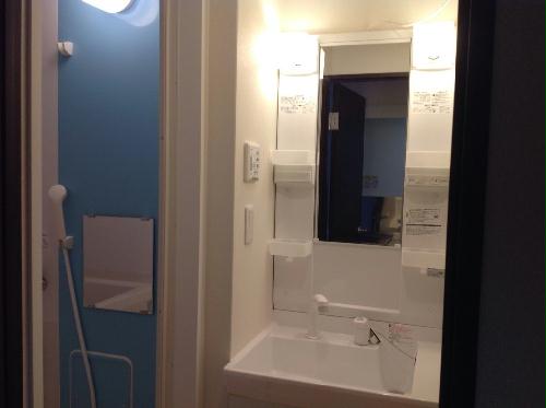 洗面設備　設備・仕様は号室により異なる為、現況を優先致します。