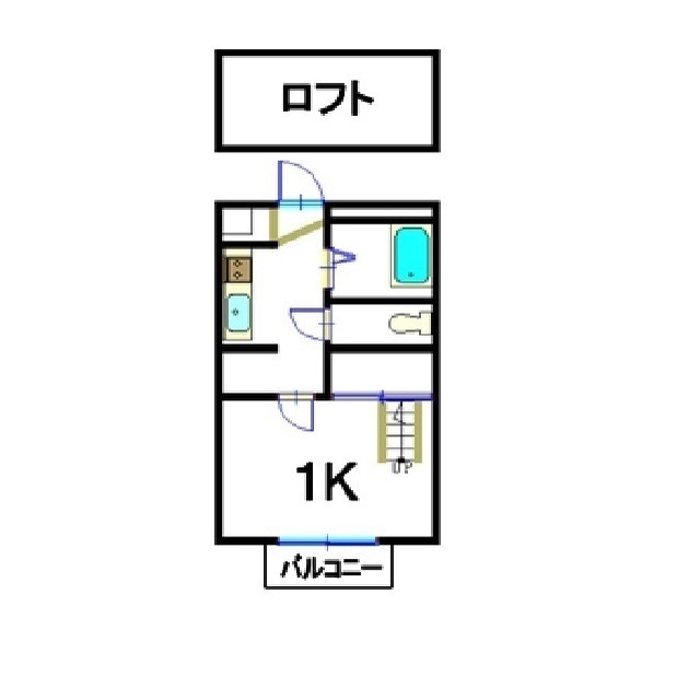 オレンジビラの間取り