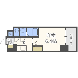 エスリード京橋の間取り