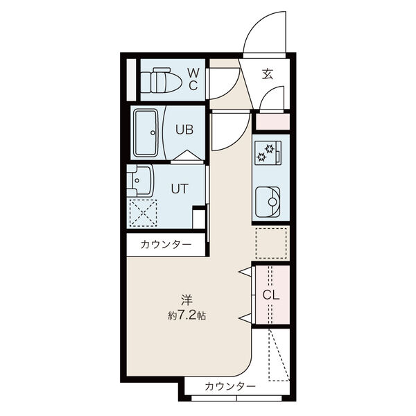 アリソンヴェールの間取り