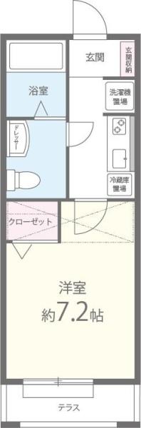 サニーホームズ森井　守山市吉身町の間取り