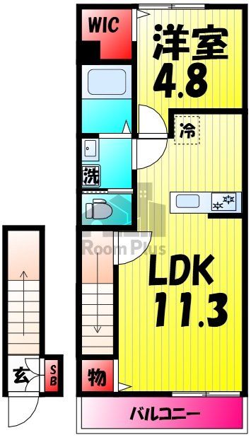 イーストアイリスの間取り