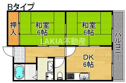 パークサイド御崎の間取り