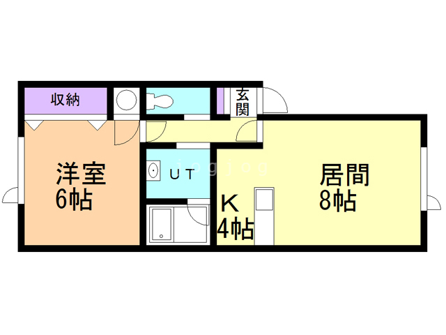 アムアージュの間取り