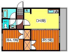 シャンポールカマタの間取り