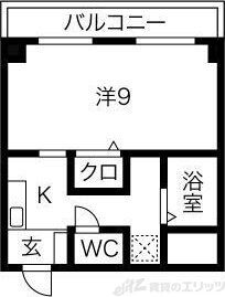 イーズ南春日丘の間取り