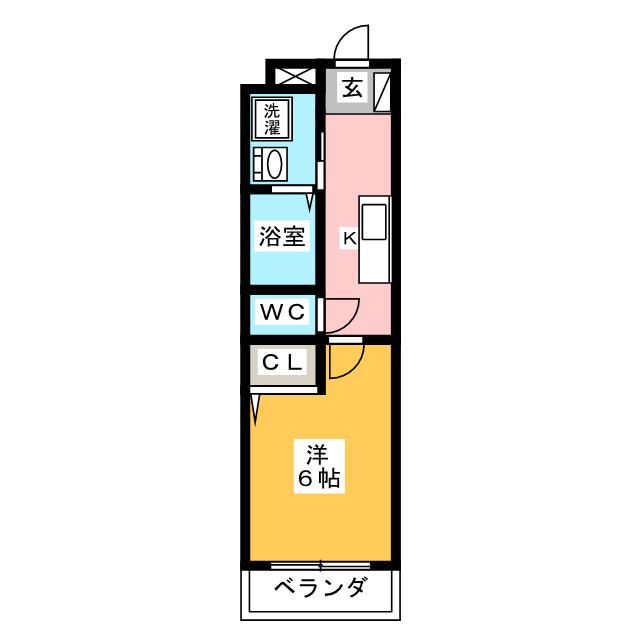 スカイパレス山之手の間取り