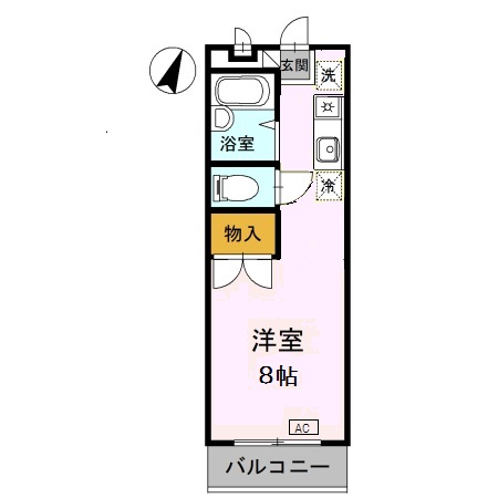 エステートピア板宿の間取り