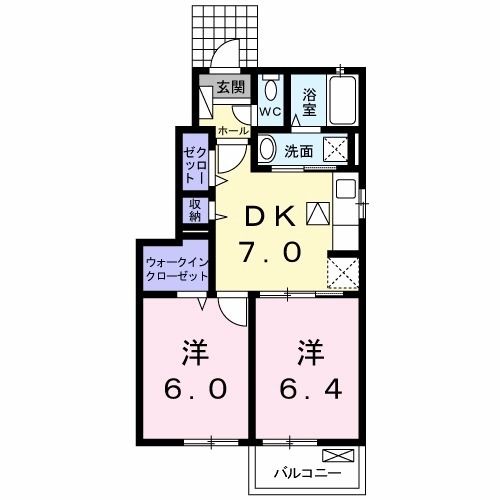 プライムカーサの間取り