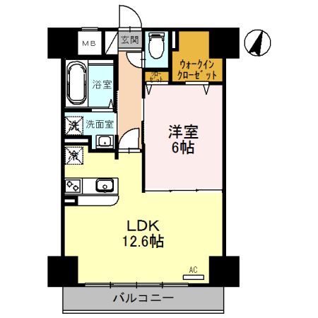 アムール・Ｍの間取り